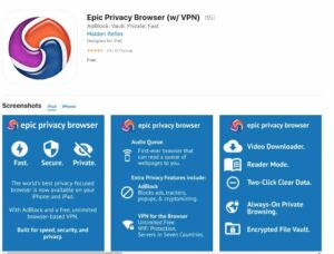 Epic Privacy Browser