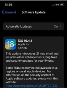 Update iOS