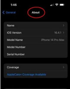 Update your iPhone carrier settings