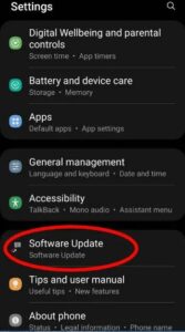 Update your software