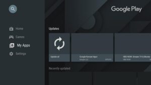 Updating Kodi from Google Play