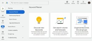 Google Keyword Planner