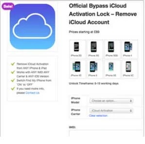 iCloud Activation Bypass