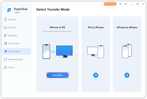 How to transfer photos to iPhone 16 with professional FoneTool